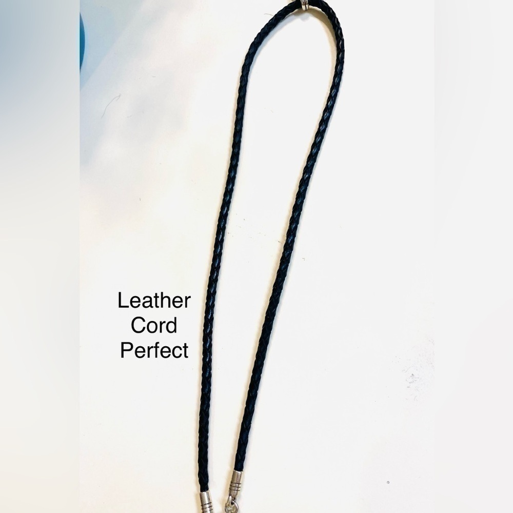 Brighton J40420 Ophelia Black Leather Necklace in Excellent Condition FIRM - Picture 7 of 9